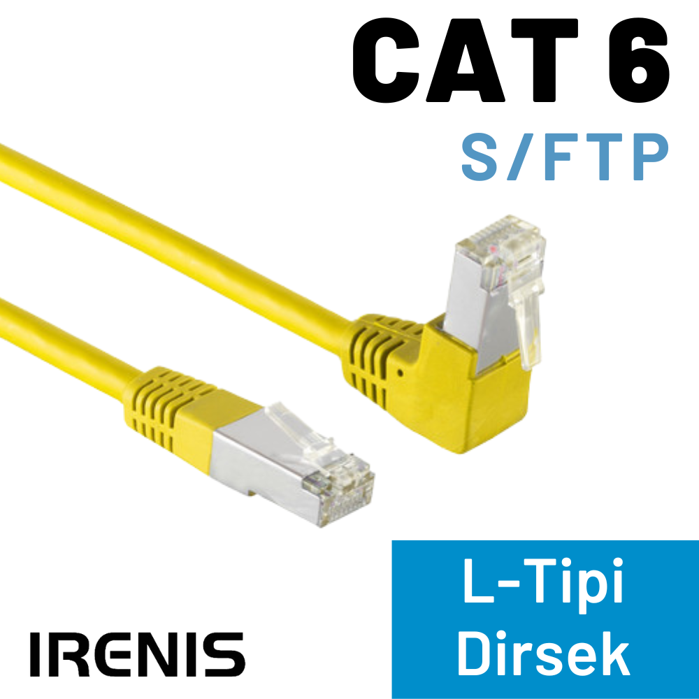 IRENIS CAT6-7000 sarı gerçek ürün fotoğrafı
